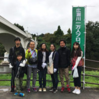 広瀬川お掃除