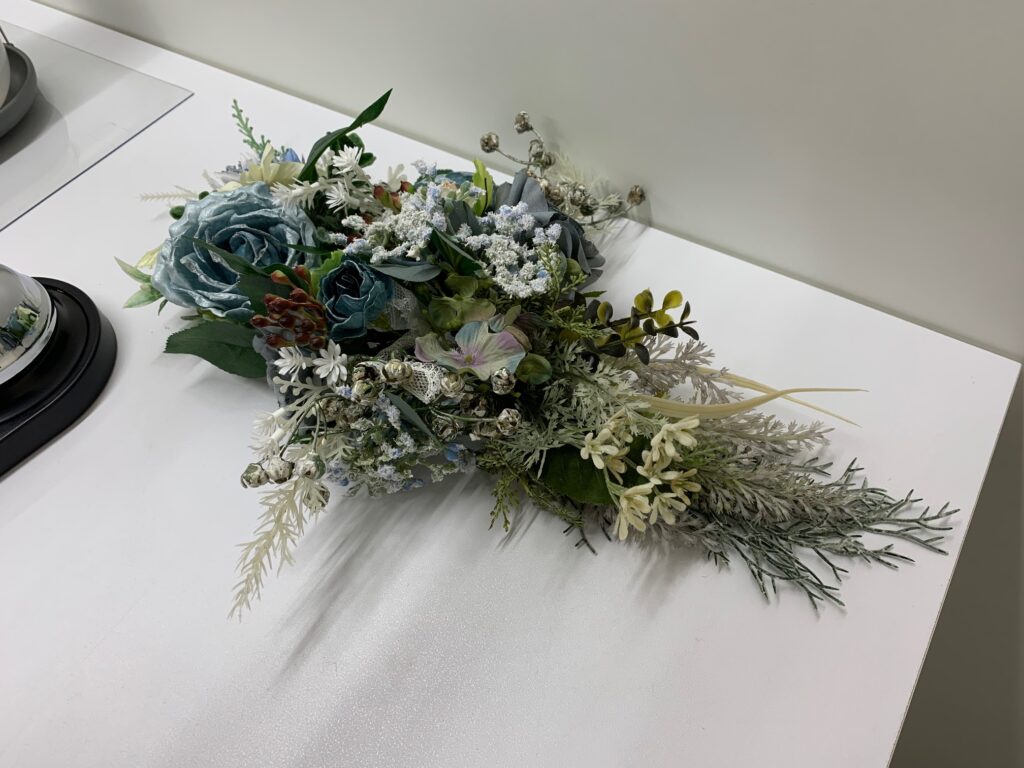 受付の花2