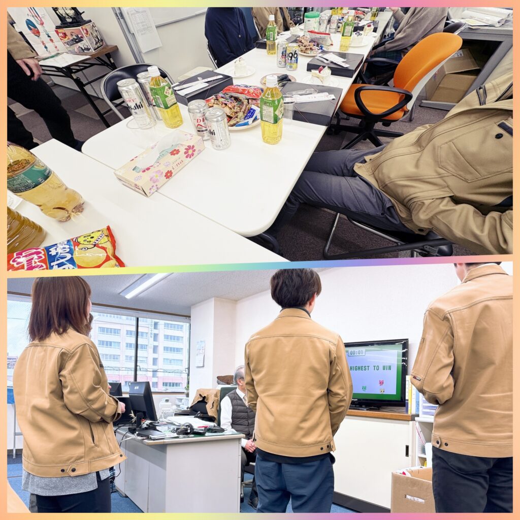 忘年会とゲーム大会